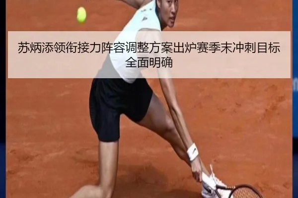 苏炳添领衔接力阵容调整方案出炉赛季末冲刺目标全面明确